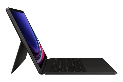 Samsung Book Cover Keyboard EF-DX725 für das Galaxy Tab S10 FE, Tab S9 FE, Tab S9 mit QWERTZ-Tastatur und AI-Taste, Zweiteilige Tablet-Hülle, schlankes Design, S Pen Fach, Black Samsung Book Cover Keyboard EF-DX725 für das Galaxy Tab S10 FE, Tab S9 FE, Tab S9 mit QWERTZ-Tastatur und AI-Taste, Zweiteilige Tablet-Hülle, schlankes Design, S Pen Fach, Black von Samsung