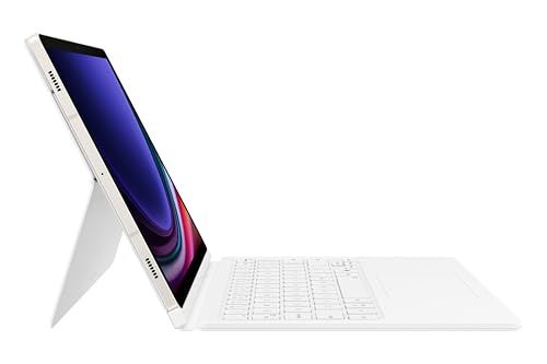 Samsung Book Cover Keyboard EF-DX725 für das Galaxy Tab S10 FE, Tab S9 FE, Tab S9 mit QWERTZ-Tastatur und AI-Taste, Zweiteilige Tablet-Hülle, schlankes Design, S Pen Fach, White Samsung Book Cover Keyboard EF-DX725 für das Galaxy Tab S10 FE, Tab S9 FE, Tab S9 mit QWERTZ-Tastatur und AI-Taste, Zweiteilige Tablet-Hülle, schlankes Design, S Pen Fach, White von Samsung