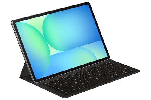 Samsung Book Cover Keyboard Slim EF-DX620 für das Tab S10 FE+ mit QWERTZ-Tastatur und AI-Taste, Einteilige Tablet-Hülle, schlankes Design, S Pen Fach, Black Samsung Book Cover Keyboard Slim EF-DX620 für das Tab S10 FE+ mit QWERTZ-Tastatur und AI-Taste, Einteilige Tablet-Hülle, schlankes Design, S Pen Fach, Black von Samsung