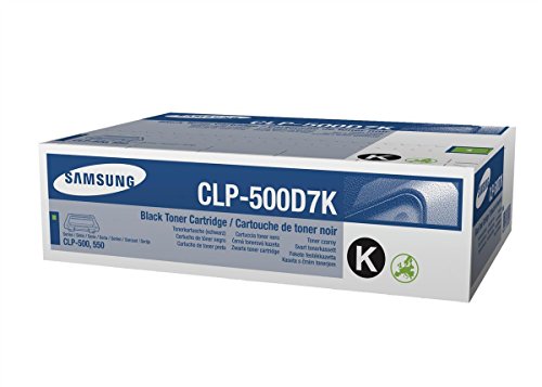 Samsung CLP-500D7K/ELS CLP-500D7K Tonerkartusche schwarz 7.000 Seiten von Samsung