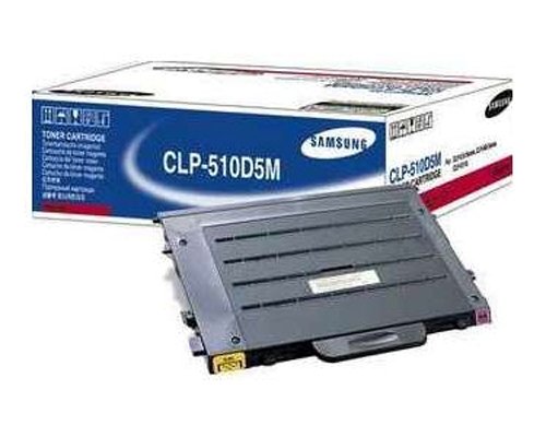 Samsung CLP 510 (CLP-510D5M/ELS) Original Toner von Samsung - Rot/Magenta / ca. 5.000 Seiten von Samsung