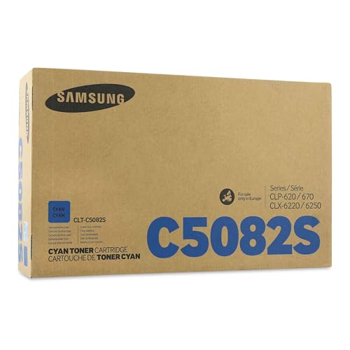 Samsung CLP 620 (CLT-C5082S/ELS) Original Toner von Samsung - Blau/Cyan / ca. 2.000 Seiten von Samsung