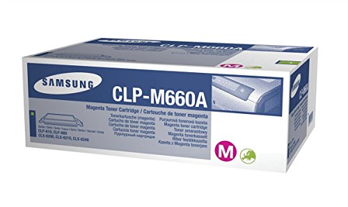 Samsung CLP-M660A/ELS Original Toner (Kompatibel mit: CLP-610/CLP-660/CLX-6200/6210/6240 Series) magenta von Samsung