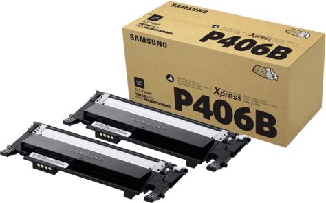 Samsung CLT-P406B/ELS - Twin Pack schwarz 1.500 Seiten (SU374A) von Samsung