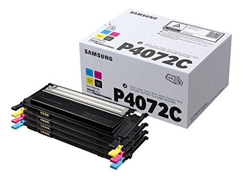 Samsung CLT-P4072C/ELS Original Rainbow-Kit für Laserdrucker "CLP 320" schwarz von Samsung