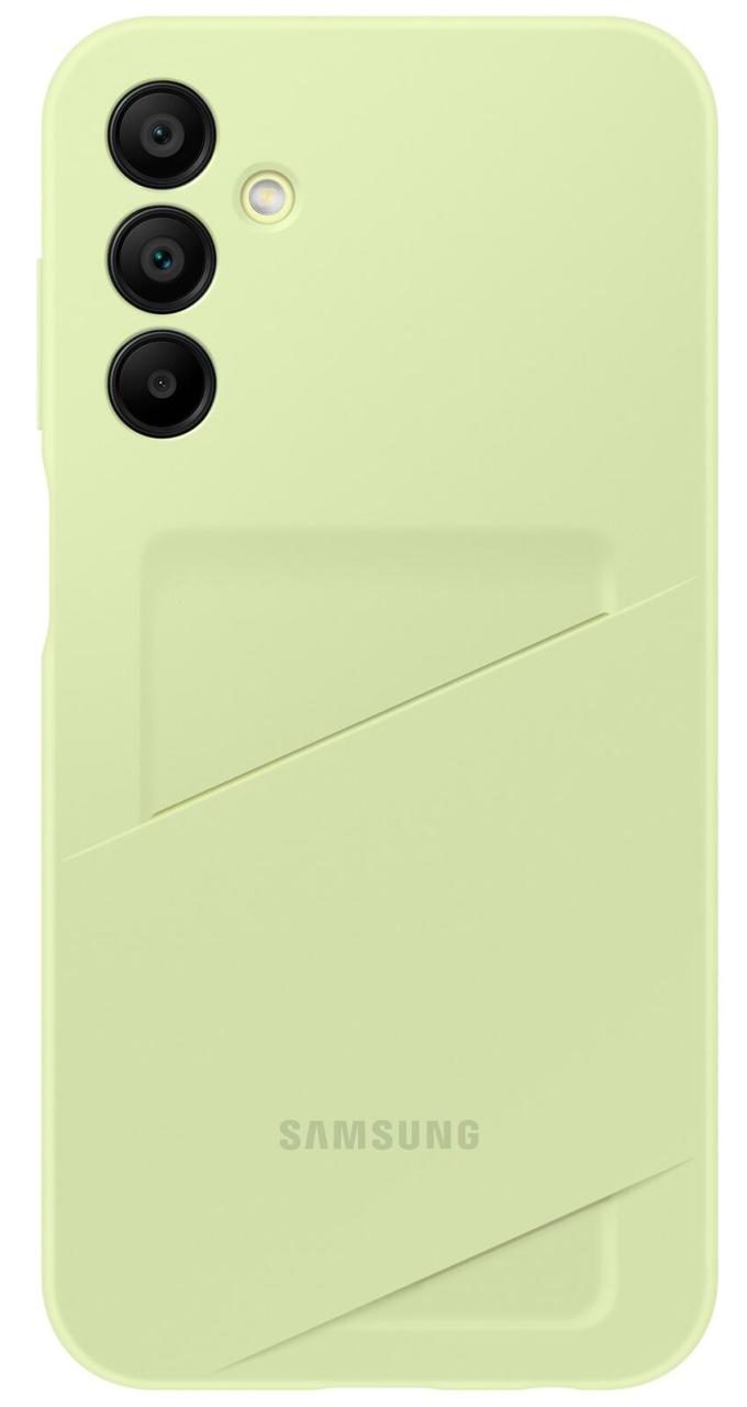 Samsung Card Slot Case EF-OA156 für das Galaxy A15 / A15 5G (limette) von Samsung