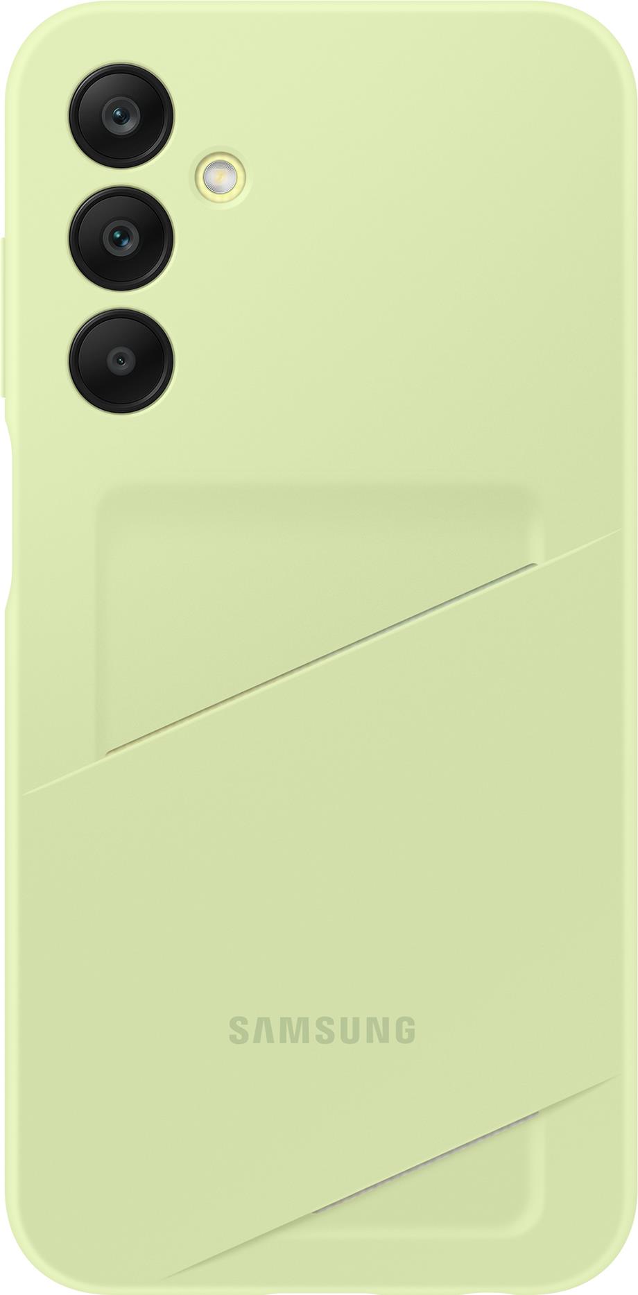 Samsung Card Slot Case für Galaxy A25 5G Lime > Produkttyp- Cover- ear-Kategorie ElektroG: irrelevant (EF-OA256TMEGWW) (EF-OA256TMEGWW) von Samsung