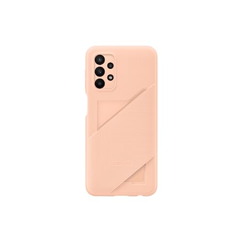 Samsung Card Slot Cover EF-OA235 für das Galaxy A23 5G | Back Cover, Handy-Hülle, stoßfest, Schutz Case, Kartenhalterung, Peach von Samsung