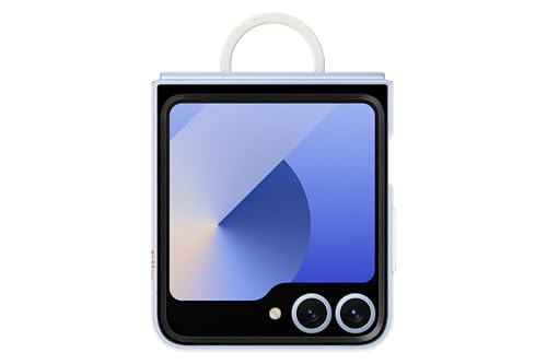 Samsung Clear Case EF-QF741 für das Galaxy Z Flip6 | Smartphone Cover, Handy-Hülle inklusive Ringhalter, Schutz Case, stoßfest, Transparent von Samsung