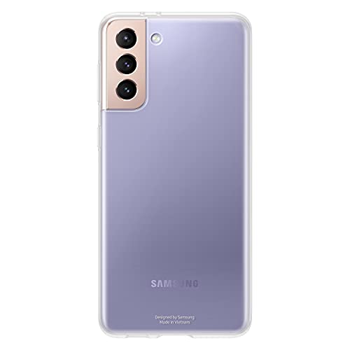 Samsung Clear Cover Smartphone Cover EF-QG996 für Galaxy S21+ 5G Handy-Hülle, extra-dünn und griffig, Schutz Case, durchsichtig, Transparent von Samsung