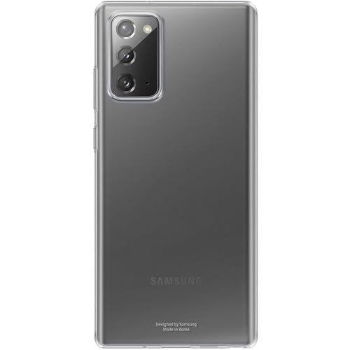 Samsung Clear Cover Smartphone Cover EF-QN980 für Galaxy Note20 Handy-Hülle, extra-dünn und griffig, Schutz Case, durchsichtig, transparent von Samsung