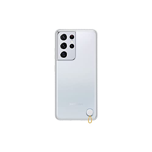 Samsung Clear Protective Cover Smartphone Cover EF-GG998 für Galaxy S21 Ultra 5G Handy-Hülle verstärkter farblicher Rahmen, griffig, Schutz Case, stoßfest, Weiß Samsung Clear Protective Cover Smartphone Cover EF-GG998 für Galaxy S21 Ultra 5G Handy-Hülle verstärkter farblicher Rahmen, griffig, Schutz Case, stoßfest, Weiß von Samsung
