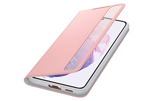 Samsung Clear View Smartphone Cover EF-ZG996 für Galaxy S21+ 5G Flip Cover, Handy-Hülle, extra-dünn, stoßfest, Schutz Case, Pink Samsung Clear View Smartphone Cover EF-ZG996 für Galaxy S21+ 5G Flip Cover, Handy-Hülle, extra-dünn, stoßfest, Schutz Case, Pink von Samsung