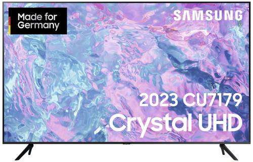 Samsung Crystal UHD 2023 CU7179 LED-TV 163cm 65 Zoll EEK G (A - G) CI+, DVB-C, DVB-S2, DVB-T2 HD, Sm von Samsung