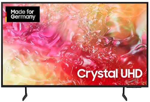 Samsung Crystal UHD 4K DU7179 Fernseher 43 Zoll, TV mit PurColor, 4K Upscaling, Crystal Prozessor, Smart TV, GU43DU7179UXZG, Deutsches Modell [2024] von Samsung
