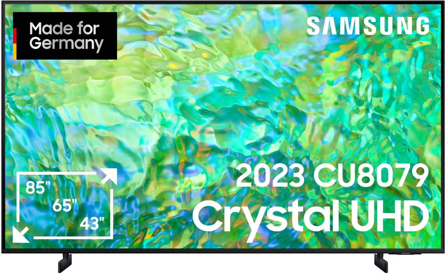 Samsung Crystal UHD 85 Zoll (214 cm) 4K schwarz von Samsung