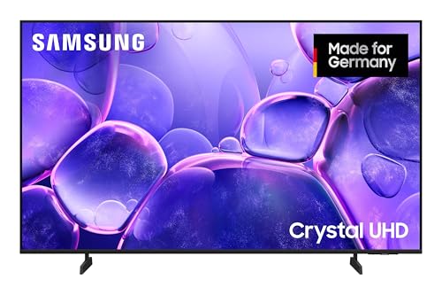 Samsung Crystal UHD U8079F 4K 55 Zoll (138 cm) LED Fernseher, Crystal Prozessor 4K, MetalStream Design, SmartThings, AI Upscaling, Gaming Hub, Knox Security, Kostenlose Inhalte, Smart TV (2025) von Samsung