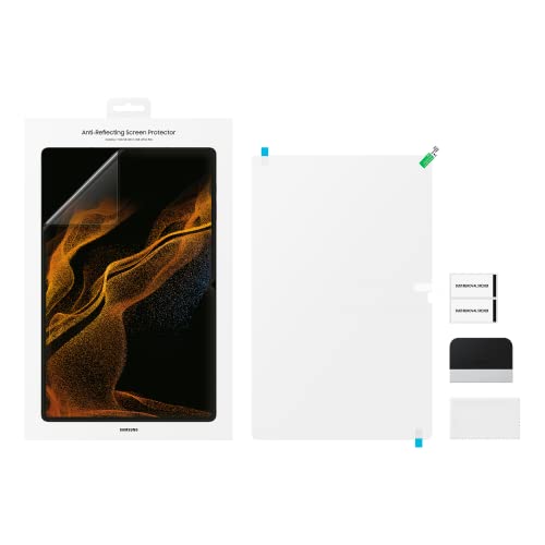 Samsung Displayschutzfolie EF-UX900 für das Galaxy Tab S8 Ultra, Displayschutz, Screen Protector, Transparent von Samsung