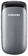Samsung E1150 Argent Klapphandy (3,6 cm (1,4 Zoll) Display) Titanium silber von Samsung