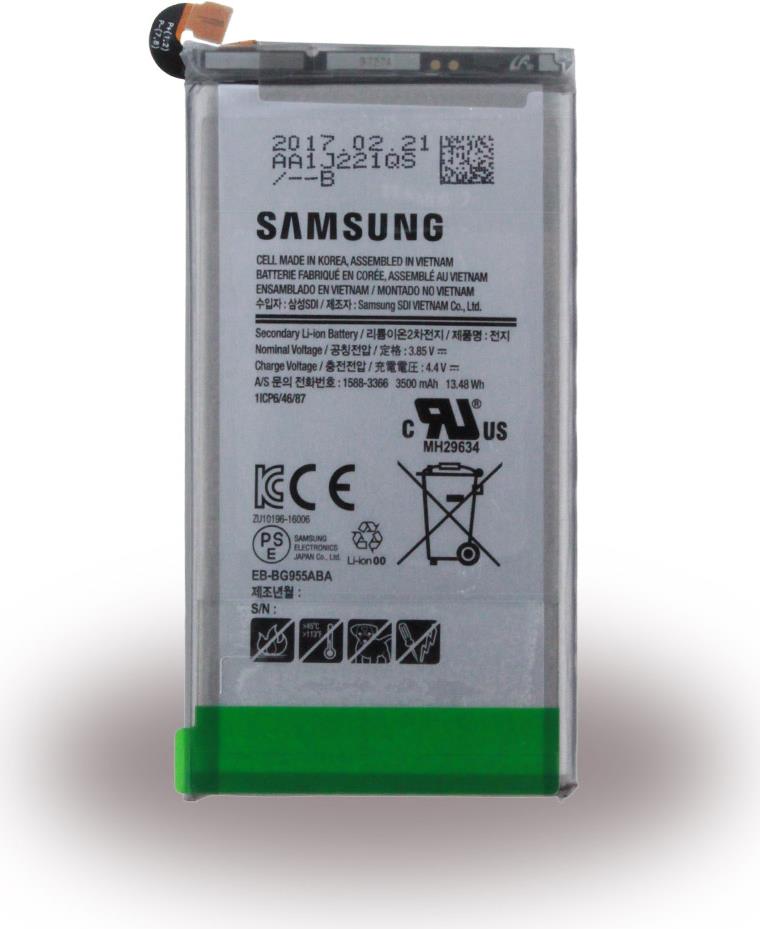 Samsung - EB-BG955ABA - Lithium Ionen Akku - G955F Galaxy S8 Plus - 3500mAh (EB-BG955ABA) von Samsung