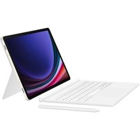 Samsung EF-DX725 Book Cover Keyboard für Galaxy Tab S9/9 FE weiß Samsung EF-DX725 Book Cover Keyboard für Galaxy Tab S9/9 FE weiß von Samsung