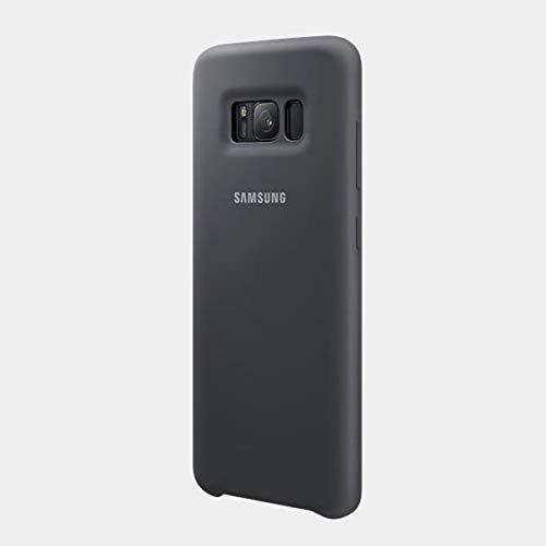 Samsung EF-PG950TSEGWW Silicone Cover (geeignet für Samsung Galaxy S8) silber/grau von Samsung