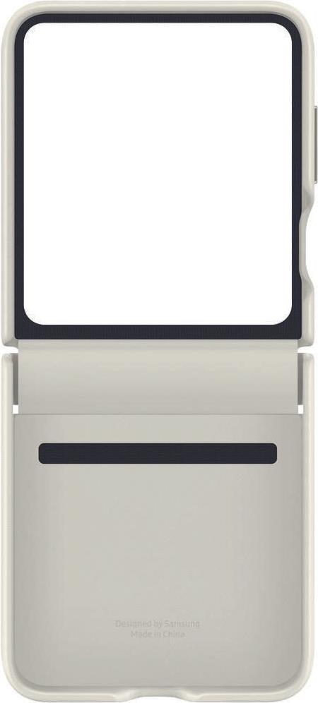 Samsung EF-VF731 - Schutzhülle hintere Abdeckung für Mobiltelefon - Ökoleder - Cremefarben - für Galaxy Z Flip5 (EF-VF731PUEGWW) von Samsung