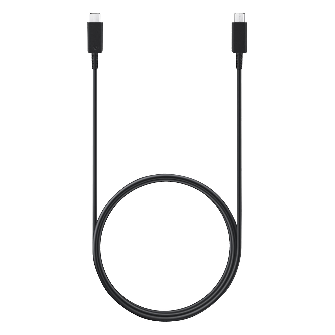 Samsung EP-DX510 USB-C Kabel 1.8m | Ausgangsleistung max. 100 Watt (20 V, 5 A) | Power Delivery 100 Watt | Super Schnellladen 45 Watt | Schwarz von Samsung