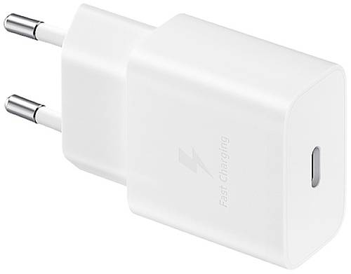 Samsung EP-T1510XWEGEU Handy Ladegerät USB-C® mit Schnellladefunktion 15W Weiß von Samsung