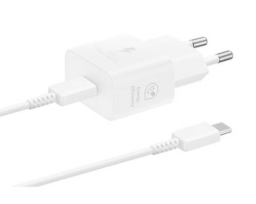 Samsung EP-T2510X Handy Ladegerät mit Schnellladefunktion USB-C® Weiß von Samsung