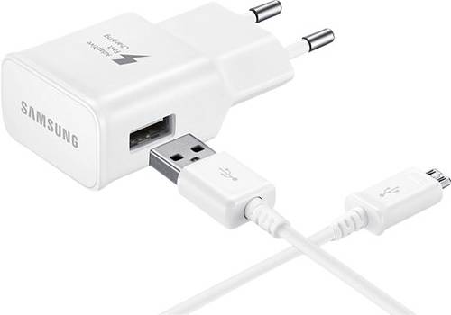 Samsung EP-TA200EWE Handy Ladegerät mit Schnellladefunktion Micro USB Weiß Samsung EP-TA200EWE Handy Ladegerät mit Schnellladefunktion Micro USB Weiß von Samsung