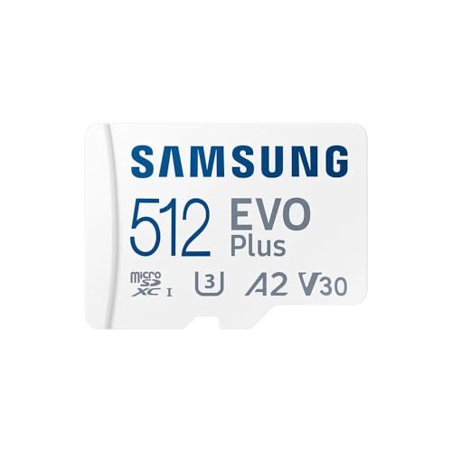 Samsung EVO Plus microSD-Speicherkarte (2024) (inkl. SD Adapter) - 512 GB von Samsung