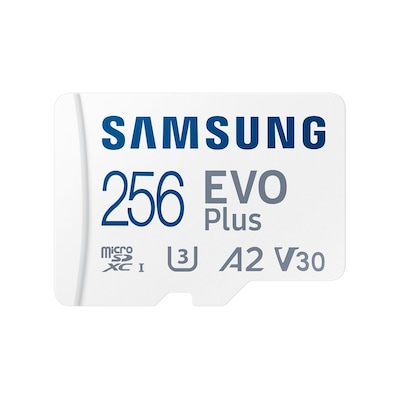 Samsung Evo Plus (2024) 256 GB microSDXC Speicherkarte (160 MB/s, Class 10, U3) von Samsung