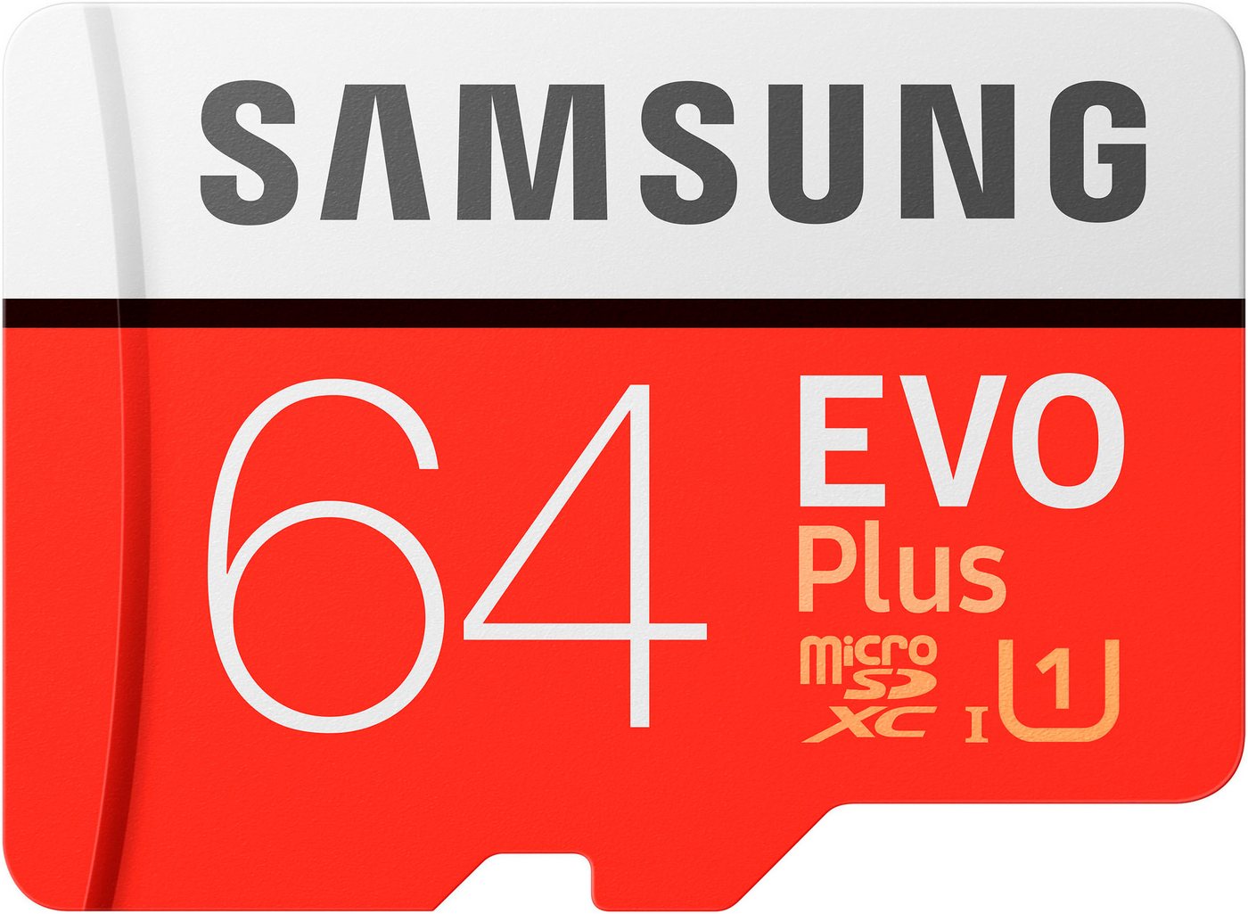 Samsung Evo Plus 64GB Speicherkarte (64 GB, UHS-I Class 10, 100 MB/s Lesegeschwindigkeit) von Samsung