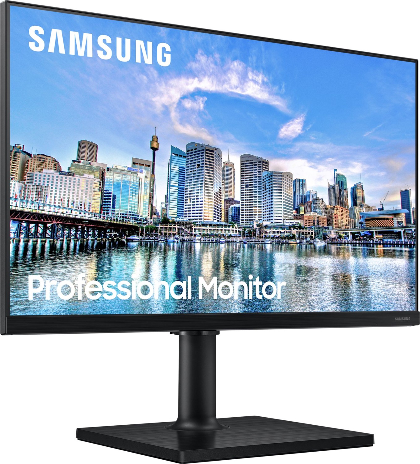 Samsung F27T450FQR - FT45 Series - LED-Monitor - 68 cm (27) - 1920 x 1080 Full HD (1080p) @ 75 Hz - IPS - 250 cd/m² - 1000:1 - 5 ms - 2xHDMI, DisplayPort - Schwarz von Samsung