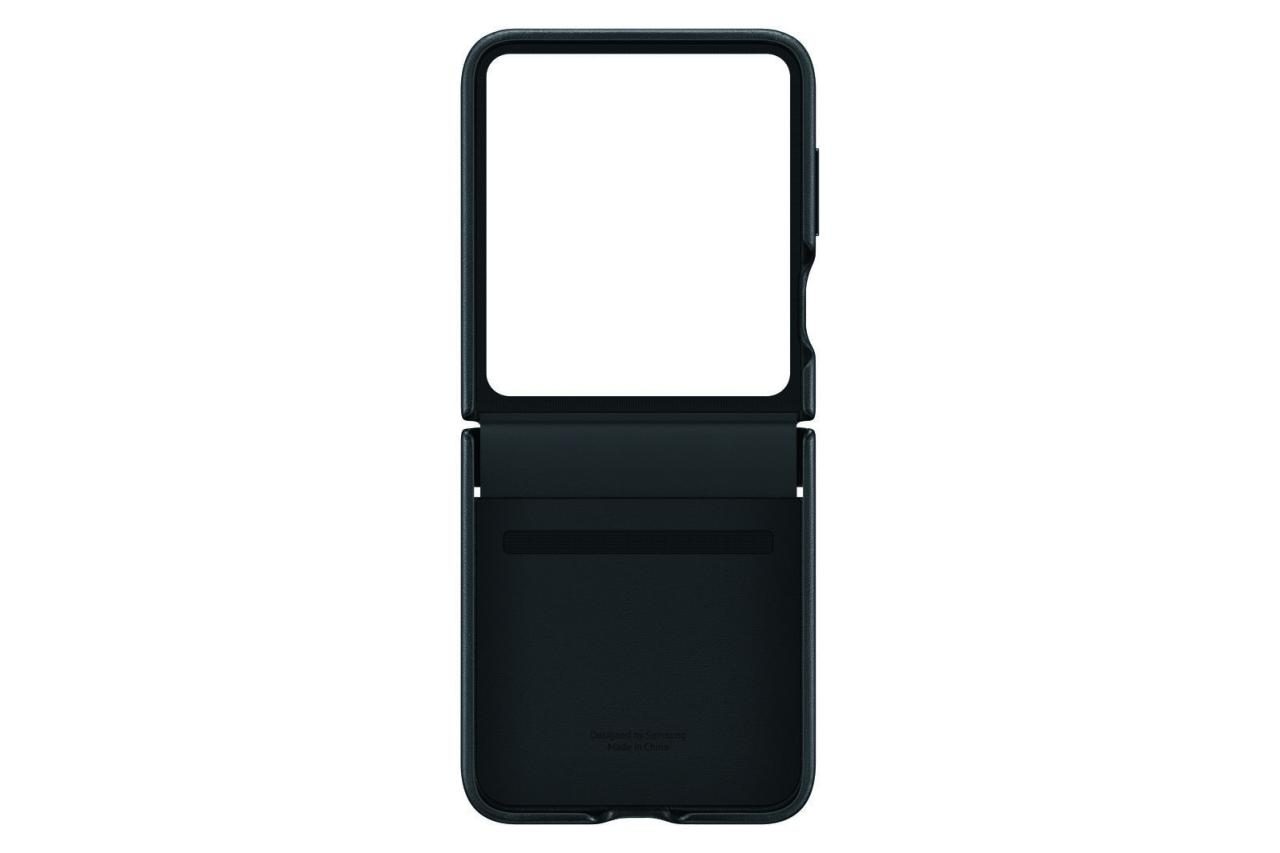 Samsung Flap ECO-Leather Case für Galaxy Z Flip5 (Black) von Samsung