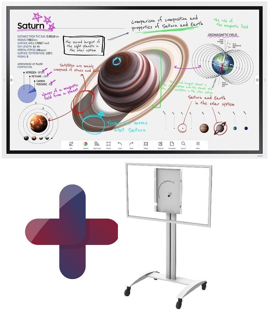 Samsung Flip Pro WM55B Flipchart 138,7 cm 55 Zoll inkl. Peerless-AV SR560 rot... Samsung Flip Pro WM55B Flipchart 138,7 cm 55 Zoll inkl. Peerless-AV SR560 rot... von Samsung
