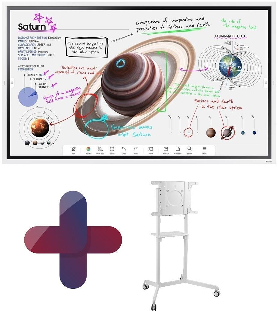 Samsung Flip Pro WM65B Flipchart 165 cm 65 Zoll + Peerless TRVT-FLIP2 mobiler... Samsung Flip Pro WM65B Flipchart 165 cm 65 Zoll + Peerless TRVT-FLIP2 mobiler... von Samsung