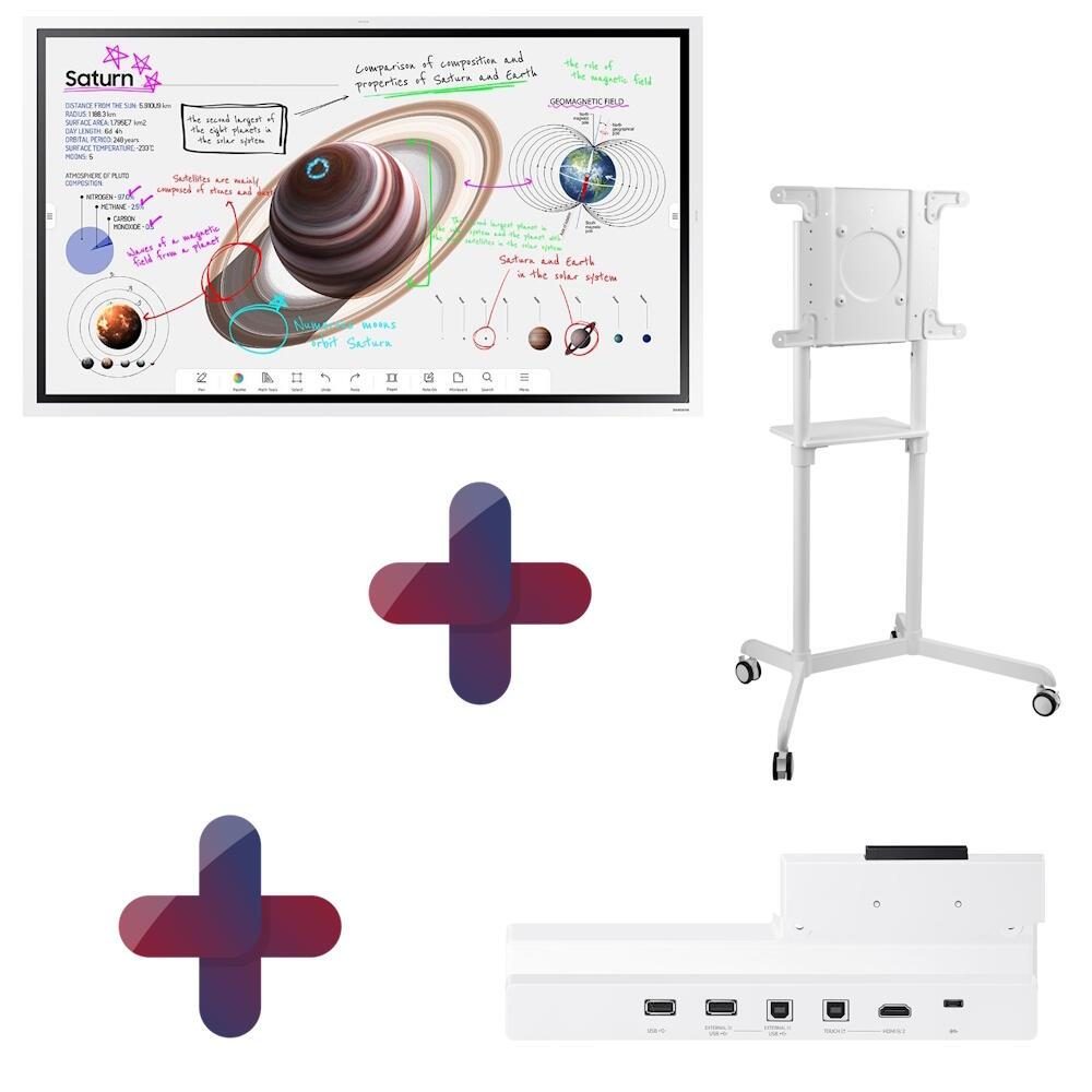 Samsung Flip Pro WM65B Flipchart 165 cm 65 Zoll + Peerless TRVT-FLIP2 mobiler... Samsung Flip Pro WM65B Flipchart 165 cm 65 Zoll + Peerless TRVT-FLIP2 mobiler... von Samsung
