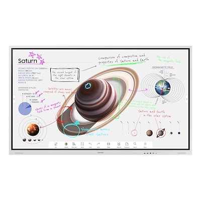 Samsung Flip Pro WM75B 190cm (75") 4KUHD Touch Flipchart Display HDMI/DP/USB-C von Samsung