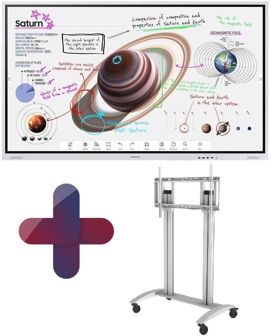 Samsung Flip Pro WM75B Flipchart 190,5 cm 75 Zoll + Peerless-AV SR598W Rollwa... Samsung Flip Pro WM75B Flipchart 190,5 cm 75 Zoll + Peerless-AV SR598W Rollwa... von Samsung