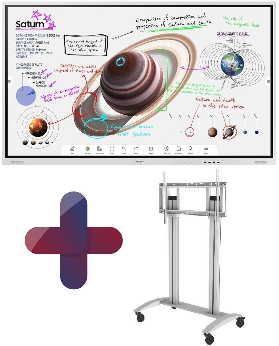 Samsung Flip Pro WM85B Flipchart 215,9 cm 85 Zoll + Peerless-AV SR598W Rollwa... Samsung Flip Pro WM85B Flipchart 215,9 cm 85 Zoll + Peerless-AV SR598W Rollwa... von Samsung