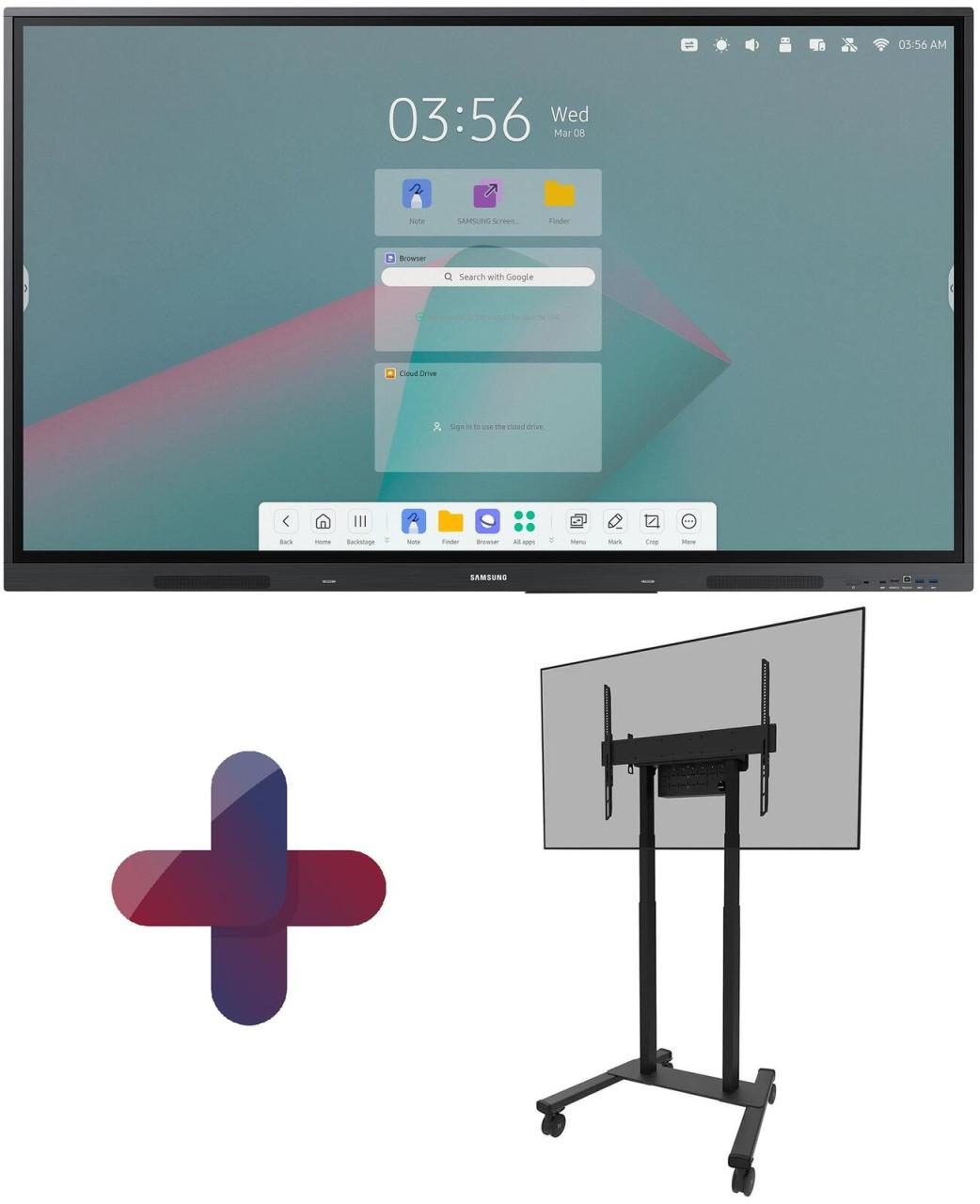 Samsung Flip WA65C Smart Signage Touch Display 164 cm 65 Zoll + Neomounts FL5... Samsung Flip WA65C Smart Signage Touch Display 164 cm 65 Zoll + Neomounts FL5... von Samsung
