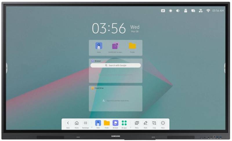 Samsung Flip WA65C Smart Signage Touch Display 164 cm 65 Zoll von Samsung