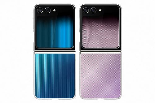 Samsung FlipSuit Case EF-ZF731 für das Galaxy Z Flip5 | Smartphone-Cover, Handy-Hülle, Schutz Case, Einlegekarten, Transparent von Samsung