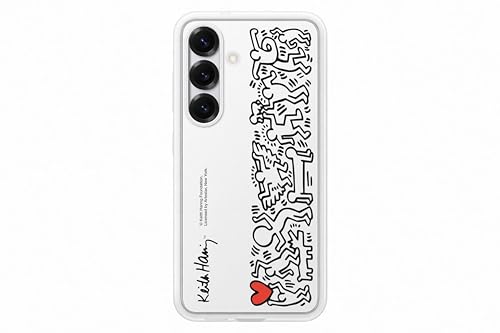Samsung Flipsuit Case EF-MS931 für das Galaxy S25, Smartphone-Cover im Keith Haring-Design, Handy-Hülle, Schutz Case, Einlegekarten im Keith Haring-Design und neutral, Weiß Samsung Flipsuit Case EF-MS931 für das Galaxy S25, Smartphone-Cover im Keith Haring-Design, Handy-Hülle, Schutz Case, Einlegekarten im Keith Haring-Design und neutral, Weiß von Samsung