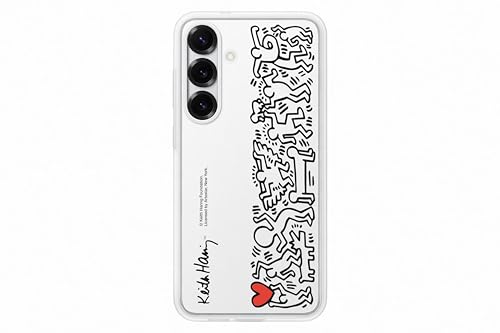 Samsung Flipsuit Case EF-MS936 für das Galaxy S25+, Smartphone-Cover, Handy-Hülle, Schutz Case, Einlegekarten im Keith Haring-Design und neutral, Weiß Samsung Flipsuit Case EF-MS936 für das Galaxy S25+, Smartphone-Cover, Handy-Hülle, Schutz Case, Einlegekarten im Keith Haring-Design und neutral, Weiß von Samsung