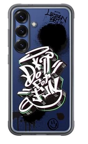 Samsung Flipsuit Rugged Case für Galaxy S25, Black von Samsung