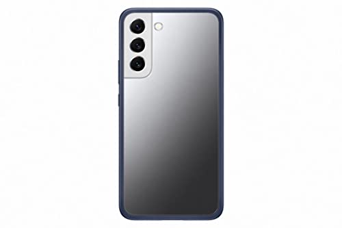 Samsung Frame Smartphone Cover EF-MS906 für das Galaxy S22+, Handy-Hülle, Silikon, Schutz Case, stoßfest, leicht, dünn und griffig, Dunkelblau von Samsung