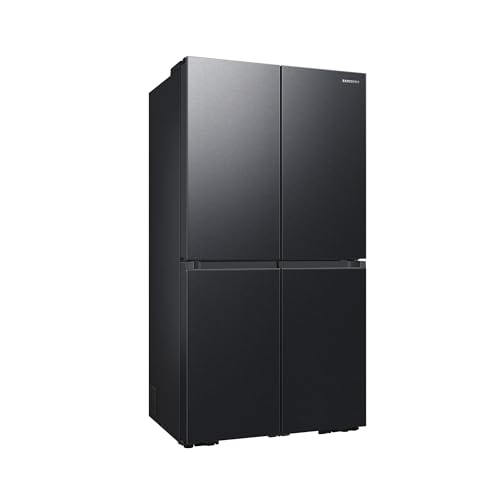 Samsung French-Door-Kühlschrank mit Gefrierfach, 178 cm, 649 l, AI Energy Mode (SmartThings), Auto Ice Maker, No Frost+, Schwarz, RF59C701EB1/EG von Samsung